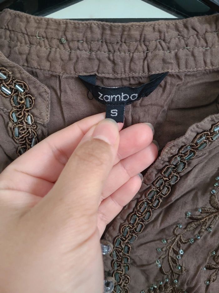 Tunique marron - photo numéro 4