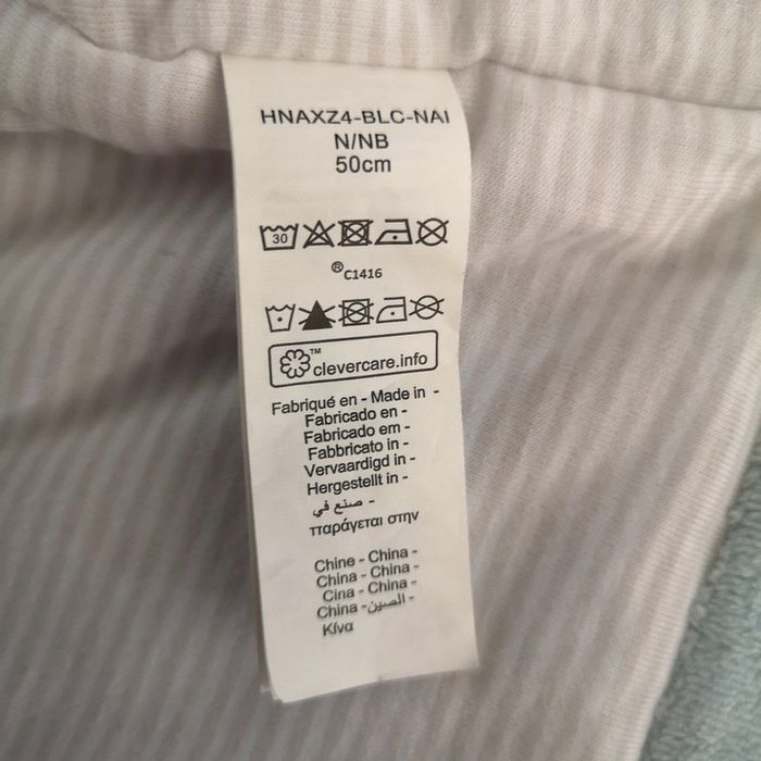 Gilet chaud ourson bleu naissance - photo numéro 2