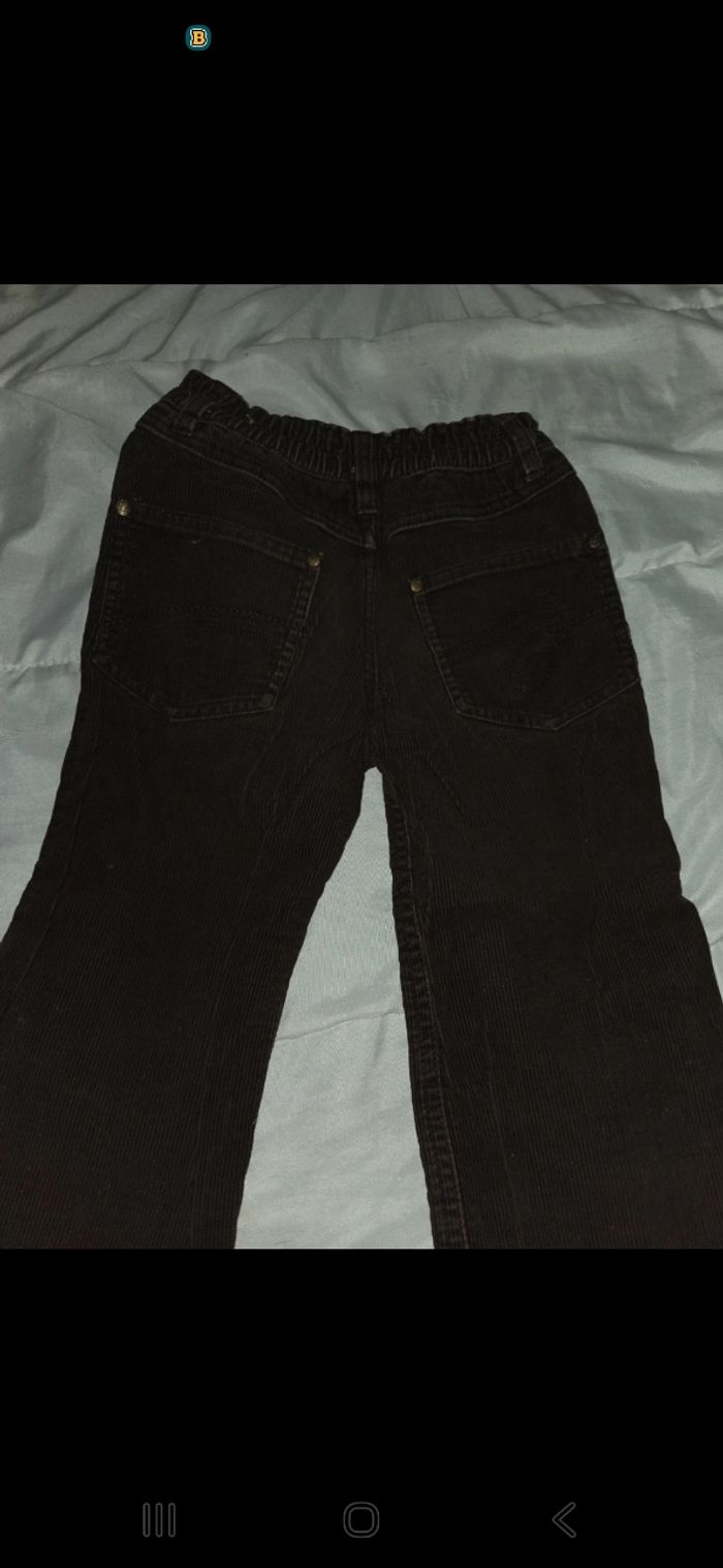 Pantalon velours marron 5 ans jacadi - photo numéro 5