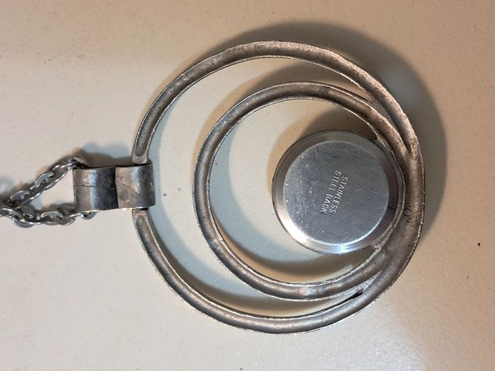 Collier long et pendentif up cyclé - photo numéro 5