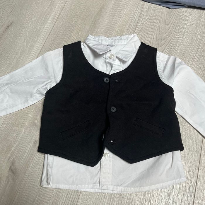 Chemise + haut de costume