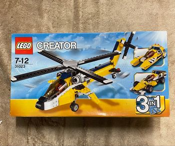 Lego créator les bolides jaunes neuf 