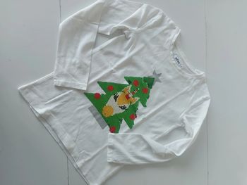 Tee-shirt Noël 🎅  manche longue 8 ans