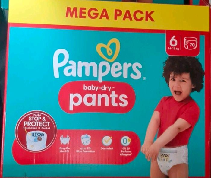 Pampers pants taille 6