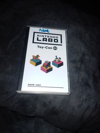 Nintendo labo sans les cartons juste le jeux