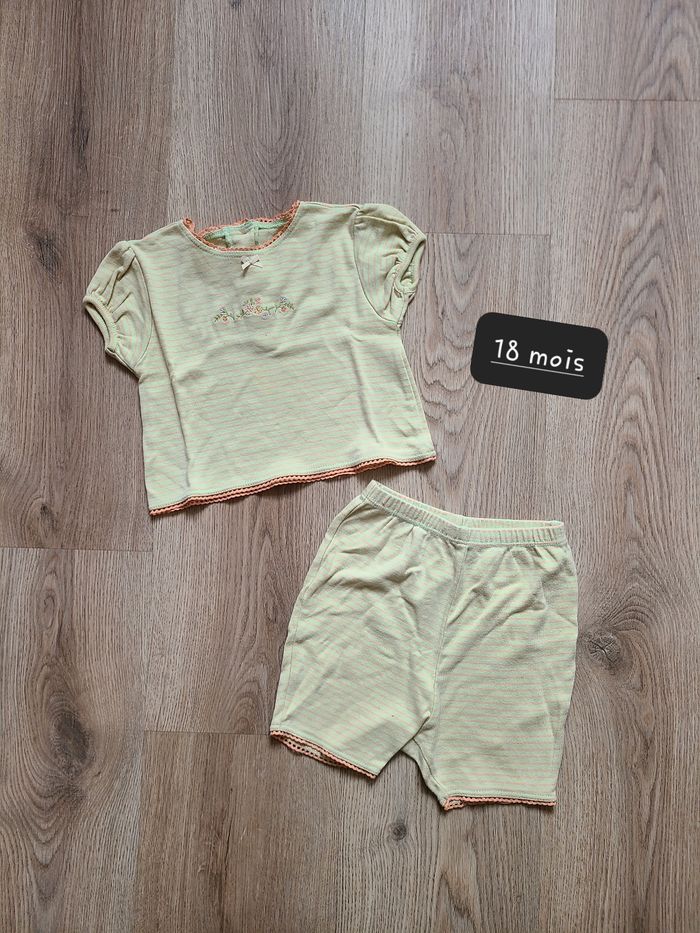 Pyja-short 18 mois