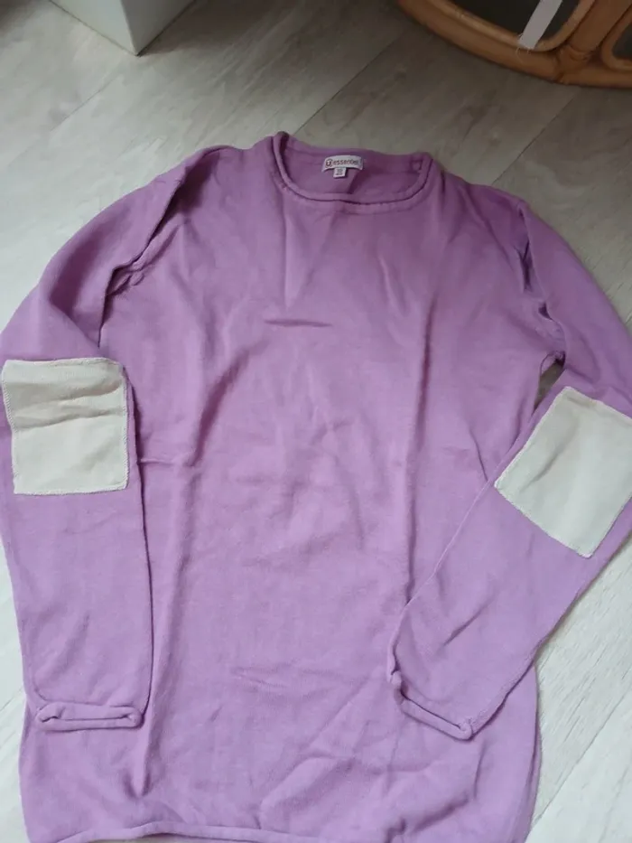Lot 2 tee-shirt manches longues et pull - photo numéro 7