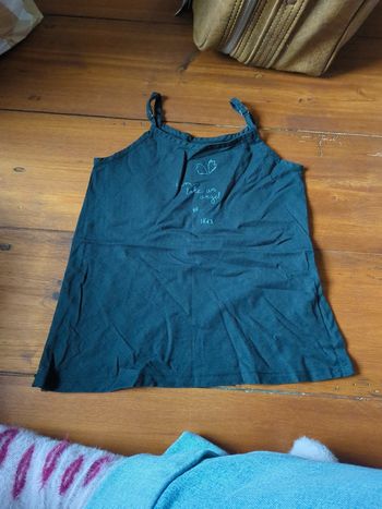 Débardeur IKKS noir argent 2 - 3 ans