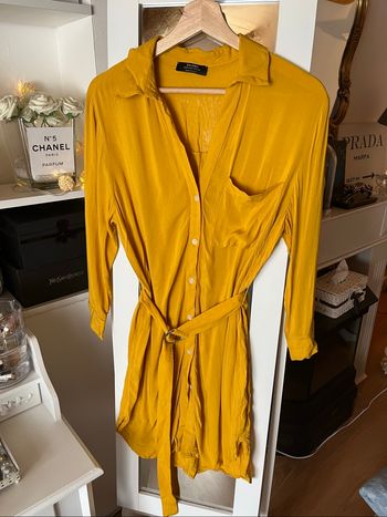 Robe/tunique/chemise moutarde Bershka T.M TBE 🍯