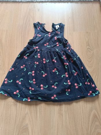 Robe Orchestra été 3 ans motif cerise