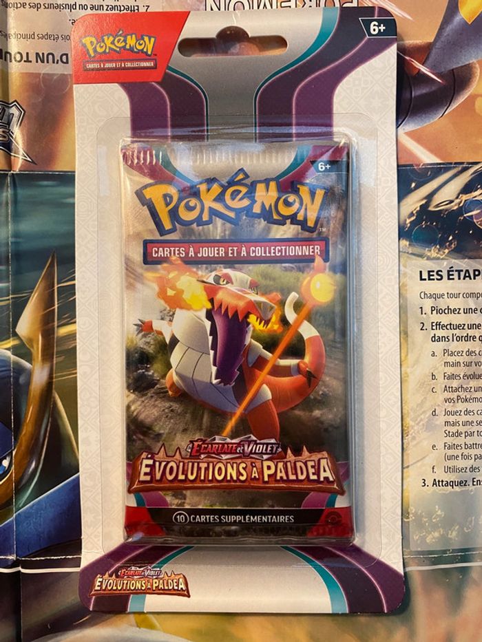 Artset Pokémon Évolutions à Paldea EV02 - photo numéro 10