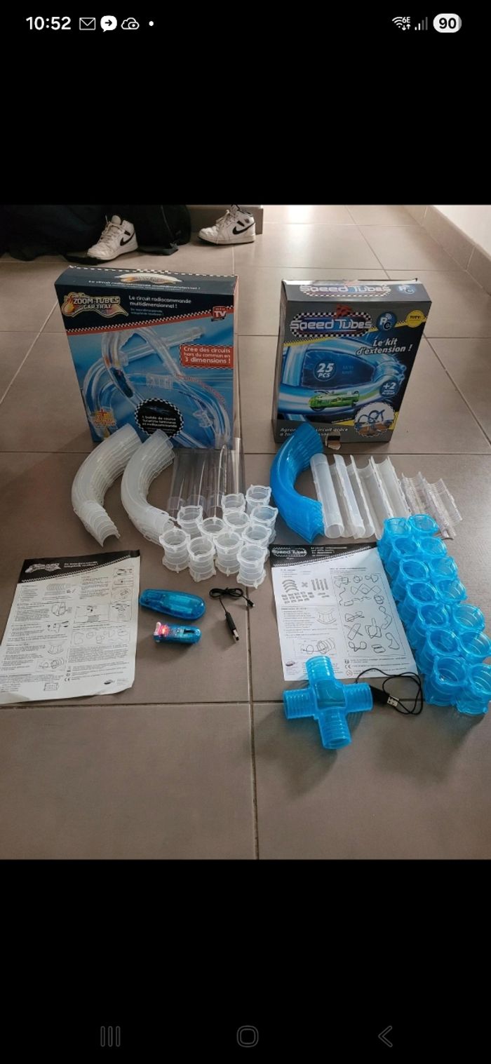 Zoom tubes car trax + extension