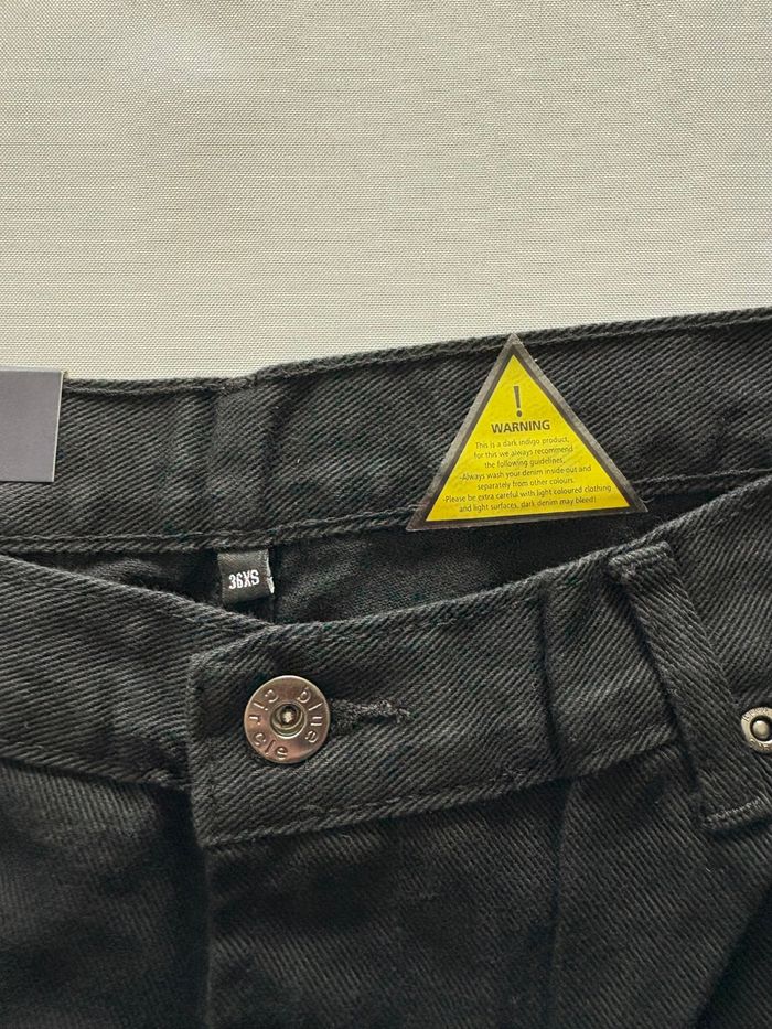 Jean noir coupe droite - Blue Circle - FR.46/3XL-W.36 - photo numéro 6