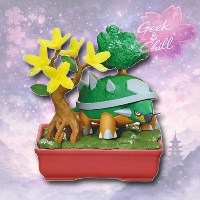 Figurine Re-Ment Pokémon - Bonsaï 3 - Torterra