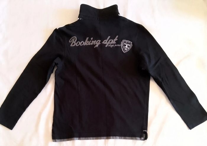 Polo noir - photo numéro 3