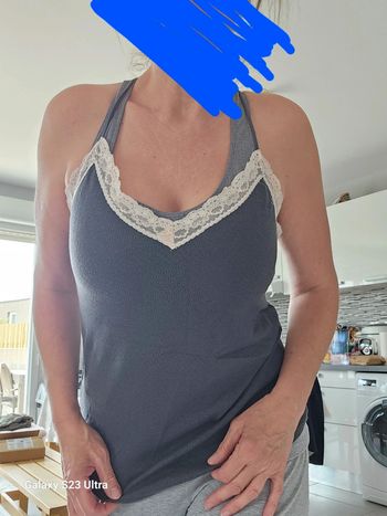 Top gris Etam taille L