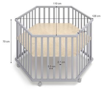 Parc bébé Estrella hexagonal