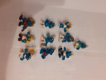 Lot Schtroumpf abîmés