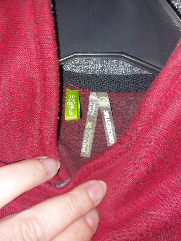 Veste zippée 10 ans - photo numéro 4
