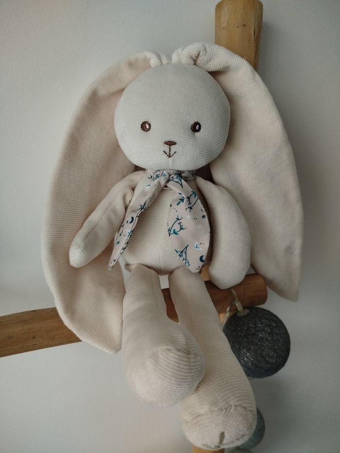Doudou lapin crème kaloo