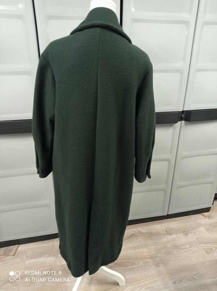 Manteau long oversize 75%laine ZARA - S - photo numéro 5