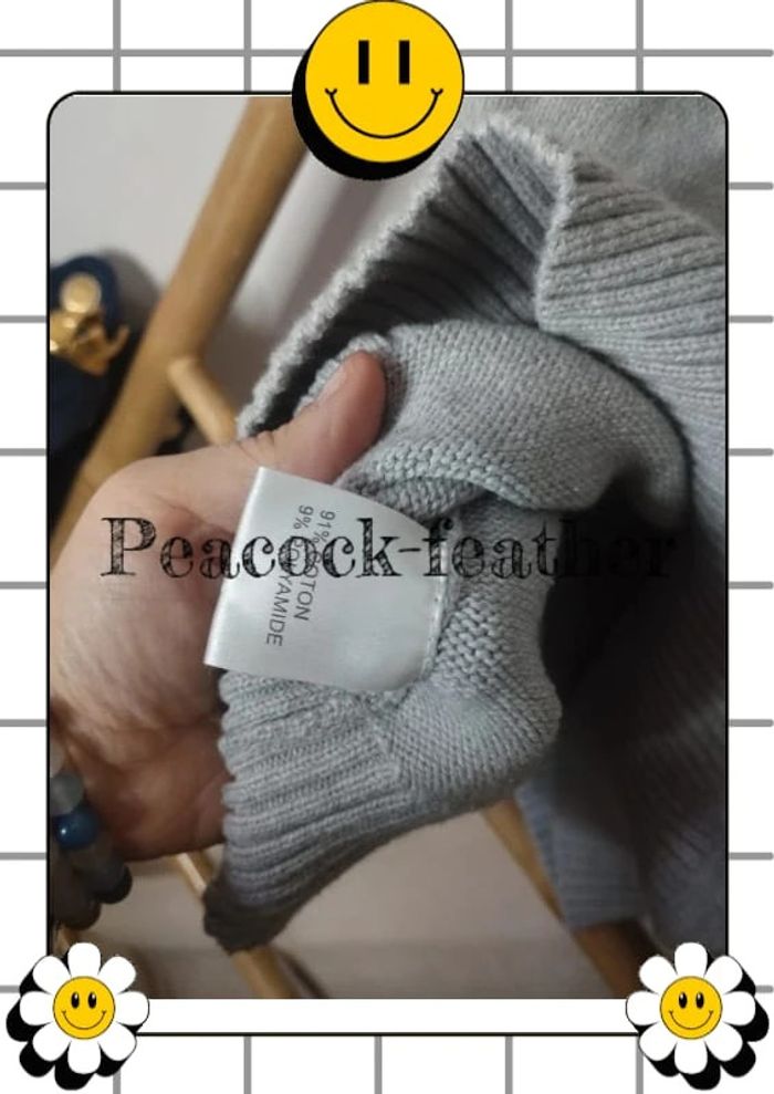 Pull gris 3/4 samba T5 - photo numéro 7