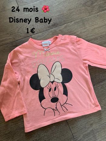 T-shirt 🌺 24 mois 🌺 Disney Baby