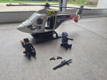 Hélicoptère de police playmobil 6921