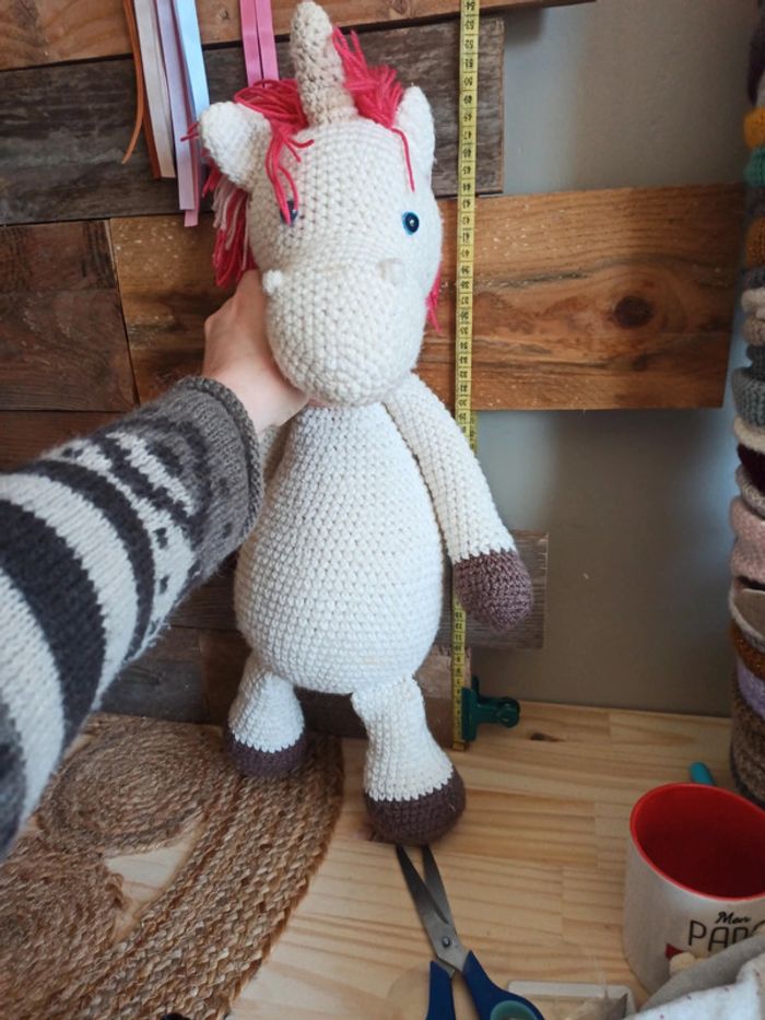 peluche Licorne crochet tbe - photo numéro 6