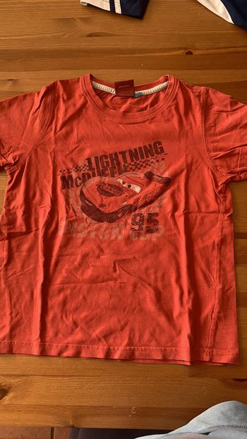 Tee-shirts rouge Cars 8 ans