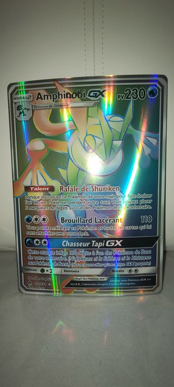Carte pokemon jumbo 21x15cm