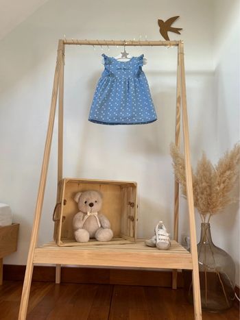 Robe fleurie pâquerettes taille 18 mois mes petits cailloux