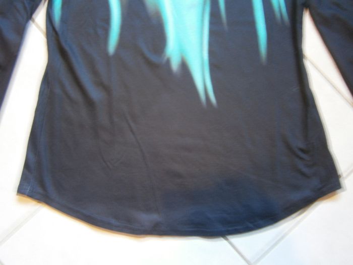 Top ML noir/vert SHEILAY Taille L/40 - photo numéro 5