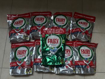 Lot pastille vaisselle fairy neuf 