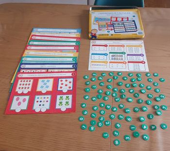 J'apprends à calculer avec aimants