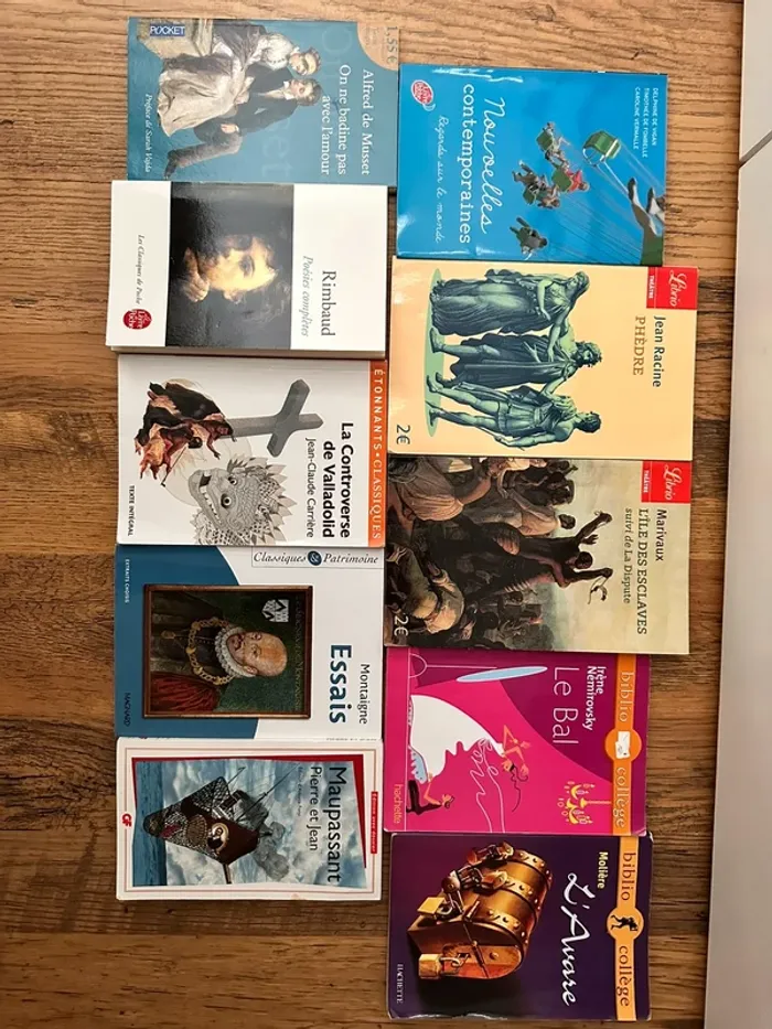 Divers livres college/lycée