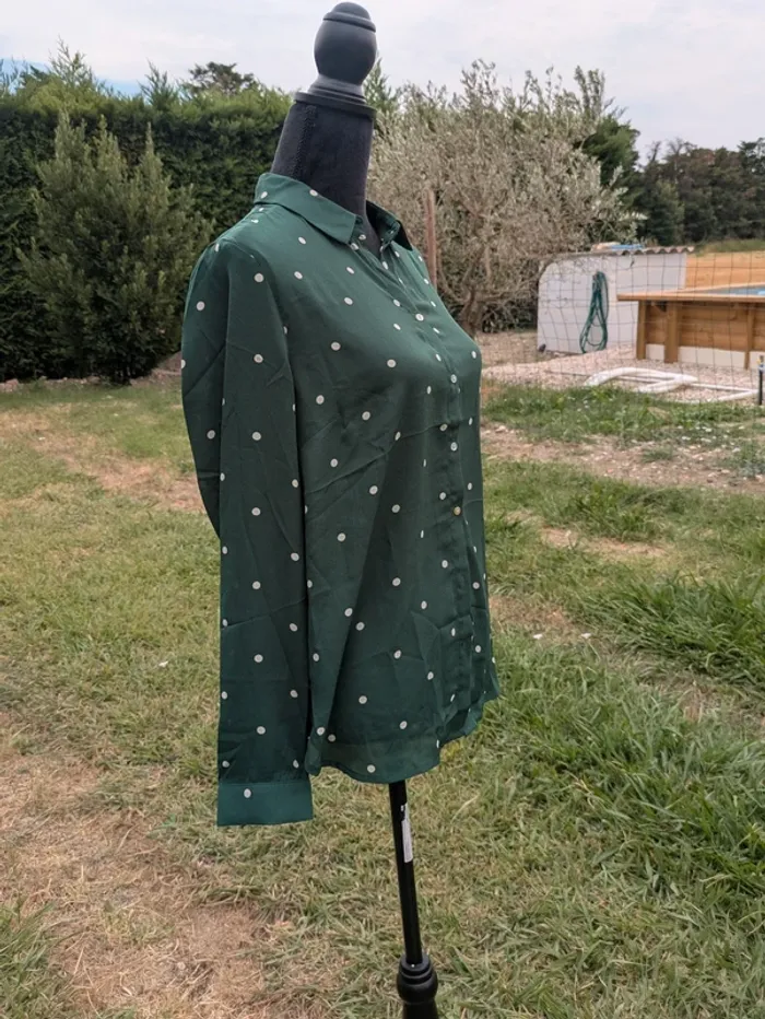 Chemise verte à poids - photo numéro 2