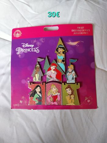 Pins Disney princesse