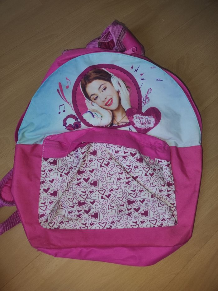 Sac à a dos violetta rose