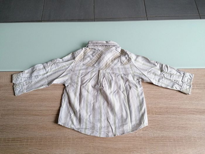 Chemise longue manche 24mois - photo numéro 4