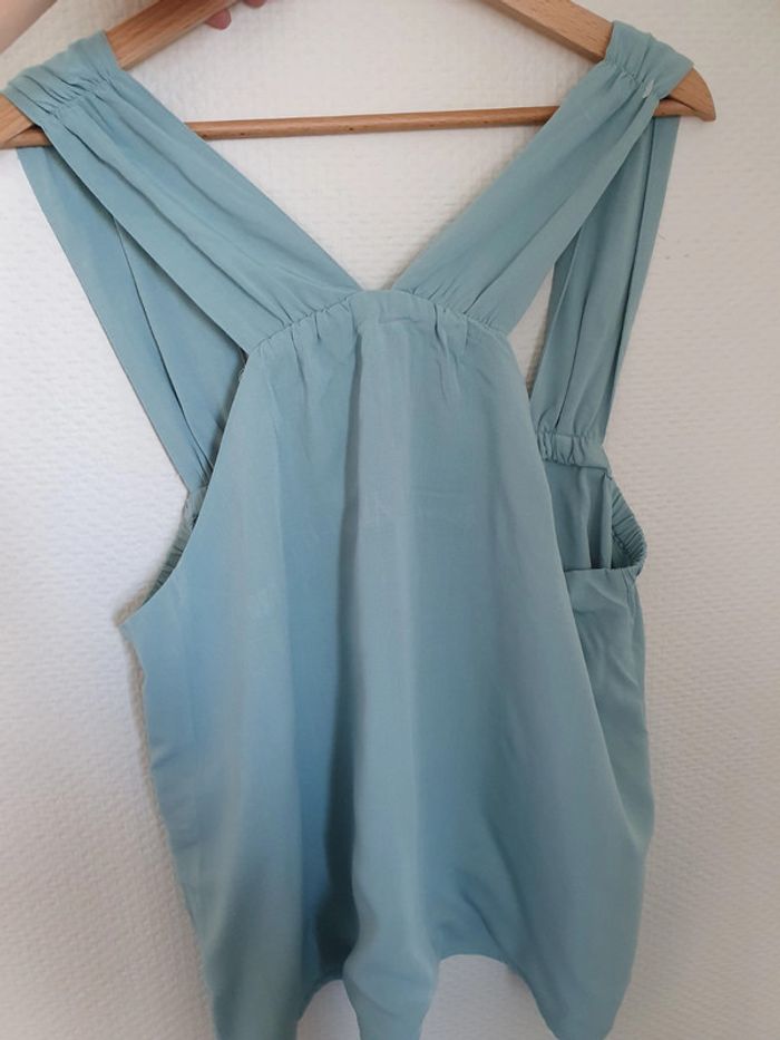 Top turquoise Kiabi Neuf taille 42 - photo numéro 6