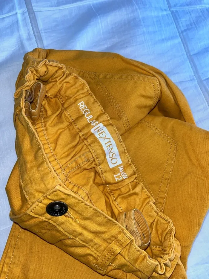 Pantalon moutarde garçon - photo numéro 3