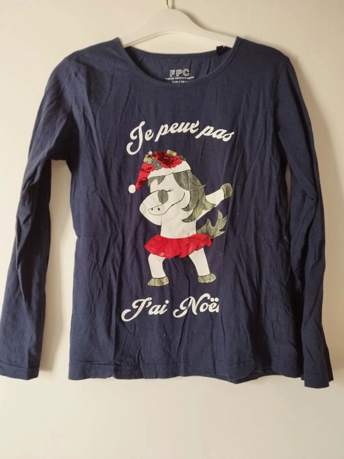 Tee-shirt manche longue fille