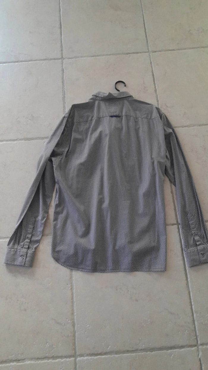 Chemise homme bordeaux - photo numéro 2