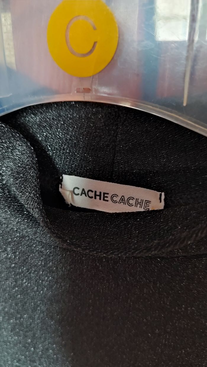 Haut noir lurex - photo numéro 6