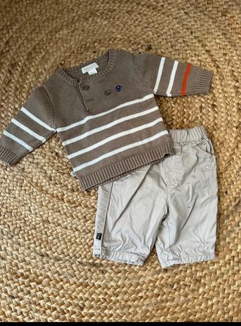 Ensemble pull / pantalon, 1 mois