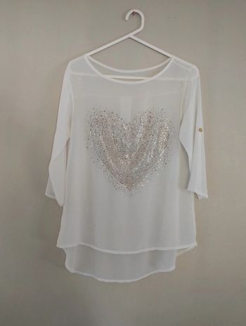 Top léger coeur