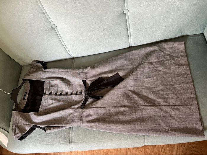 Robe d’été Grise Caroll - photo numéro 4