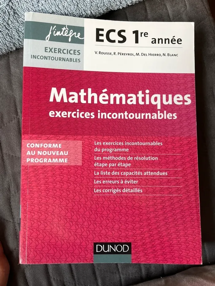 Mathématiques Exercices incontournables