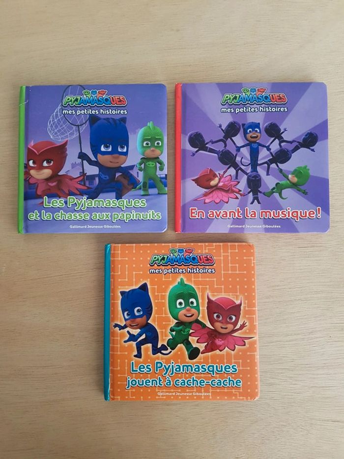 lot de 3 livres Pyjamasques - photo numéro 2